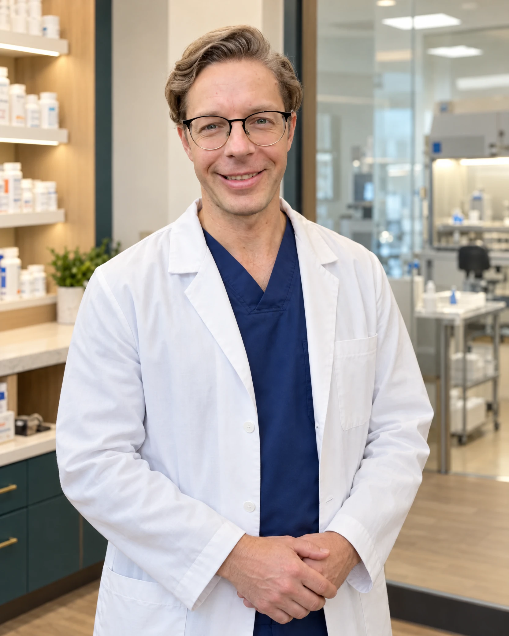 BioForm pharmacist in the pharmacy