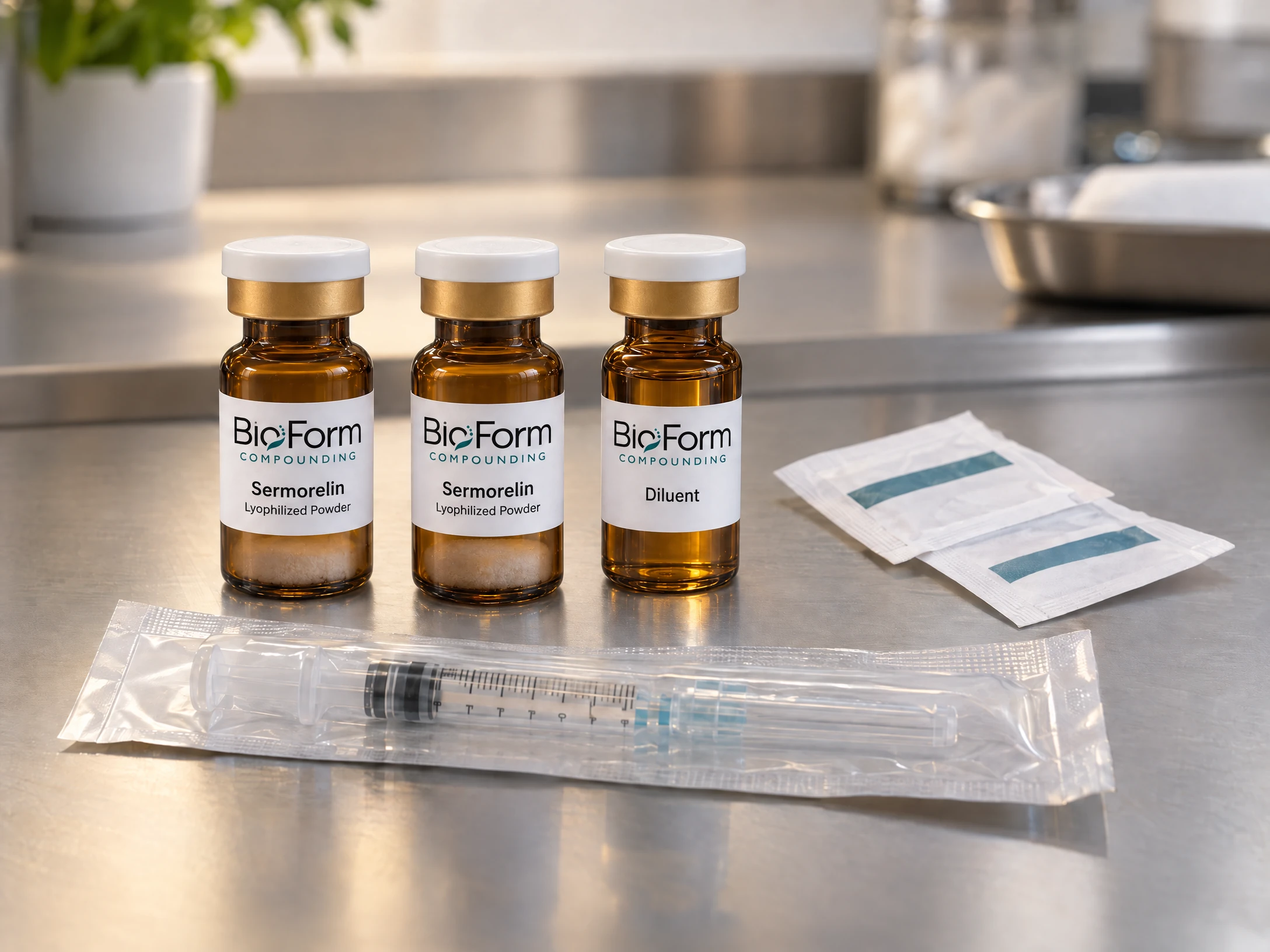 Peptides preparations by BioForm Compounding